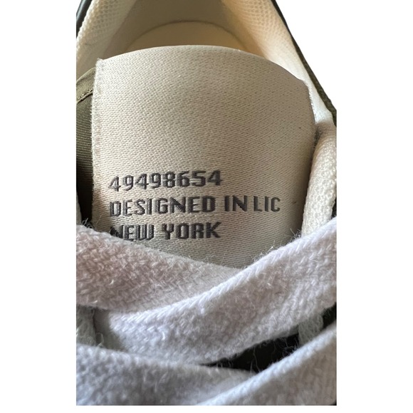 Steve Madden Abbi Womens Sneakers Olive Multi Green Suede Retro Jogger 8.5 NEW - Picture 11 of 16